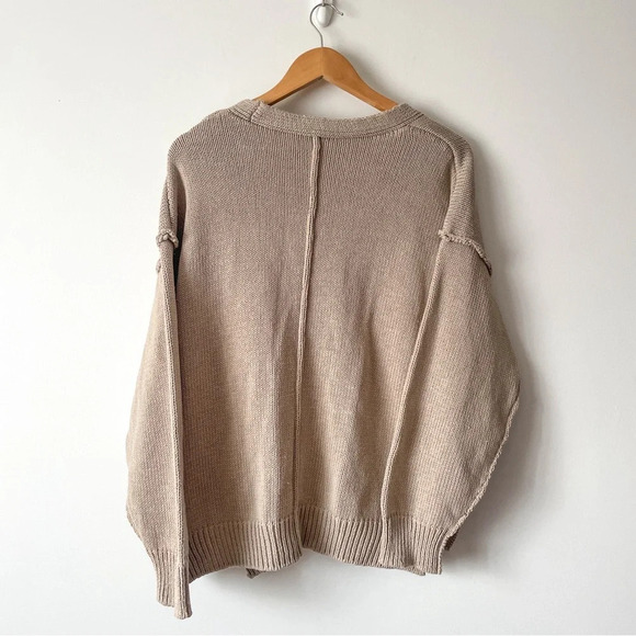 Zara Knit Button Slouchy Cardigan Size Small - Picture 3 of 5